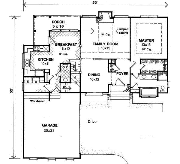 Main Floor Plan: 22-146