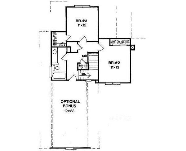 Upper/Second Floor Plan: 22-146