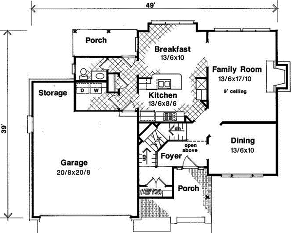 Main Floor Plan: 22-147