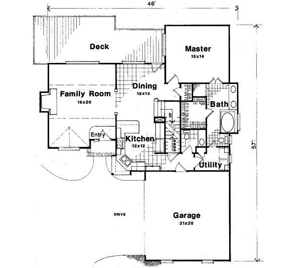 Main Floor Plan: 22-149