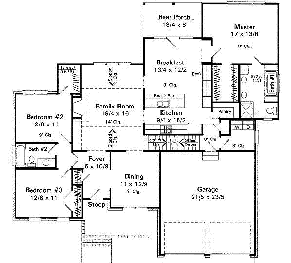 Main Floor Plan: 22-151