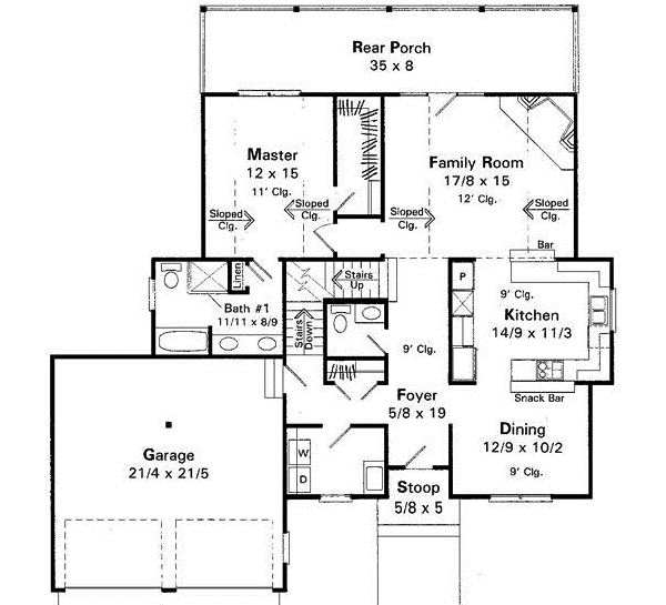 Main Floor Plan: 22-153