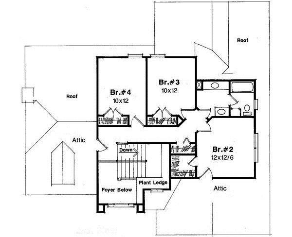 Upper/Second Floor Plan: 22-157