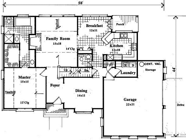 Main Floor Plan: 22-161