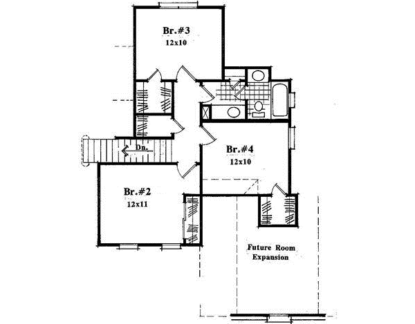 Upper/Second Floor Plan: 22-161