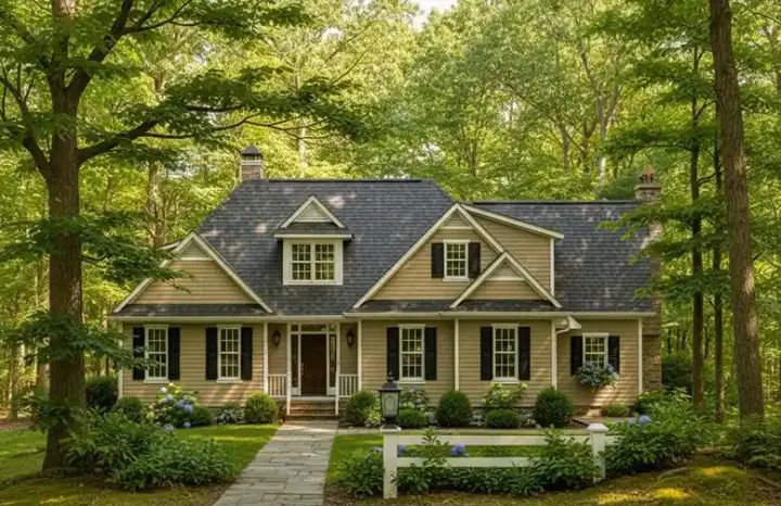 Country house plans 22-162 - front exterior, 2,113 sq ft, 3 bed, 2 bath house plans | Monster House Plans
