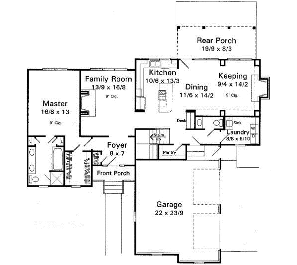 Main Floor Plan: 22-162