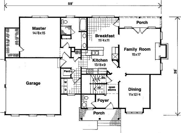Main Floor Plan: 22-167