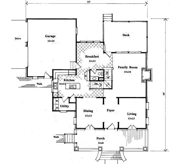 Main Floor Plan: 22-169