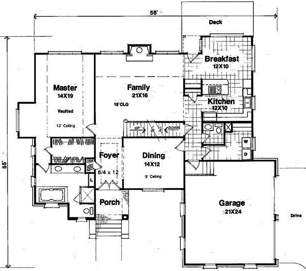 Main Floor Plan: 22-170