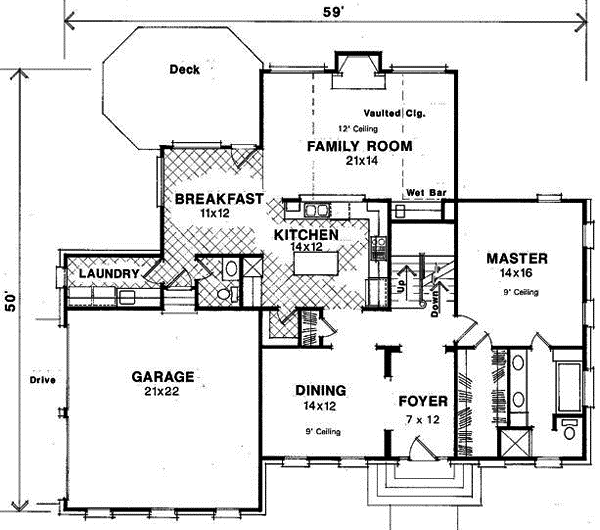 Main Floor Plan: 22-173