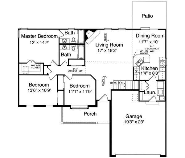 Main Floor Plan: 23-106