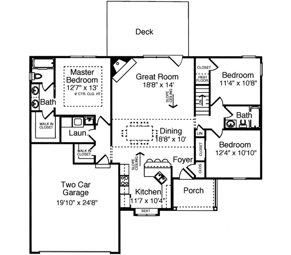 Main Floor Plan: 23-108