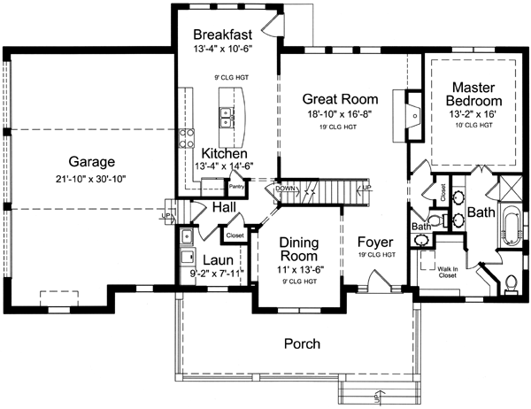 Main Floor Plan: 23-114