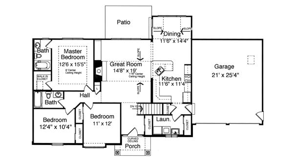 Main Floor Plan: 23-120