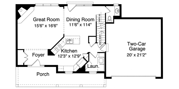 Main Floor Plan: 23-122