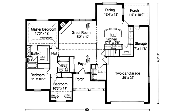 Main Floor Plan: 23-123