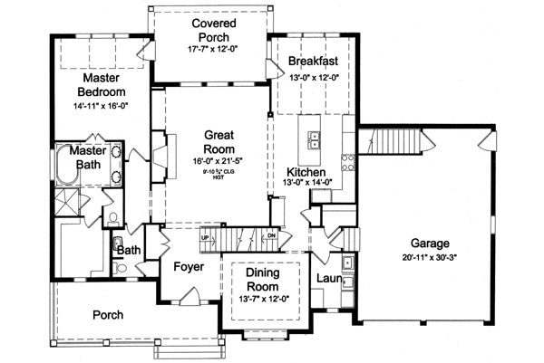 Main Floor Plan: 23-124