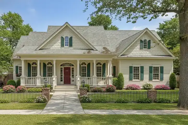 Southern house plans 23-125 - front exterior, 2,502 sq ft, 3 bed, 2 bath house plans | Monster House Plans