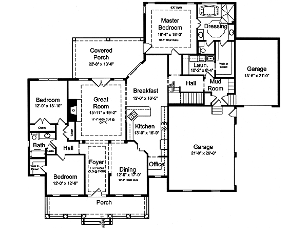 Main Floor Plan: 23-125