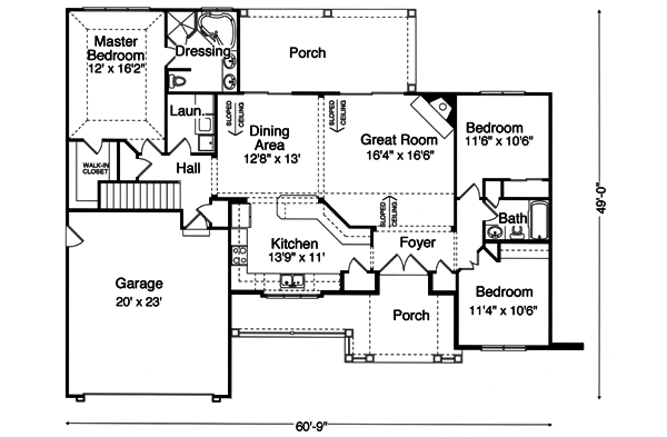 Main Floor Plan: 23-139