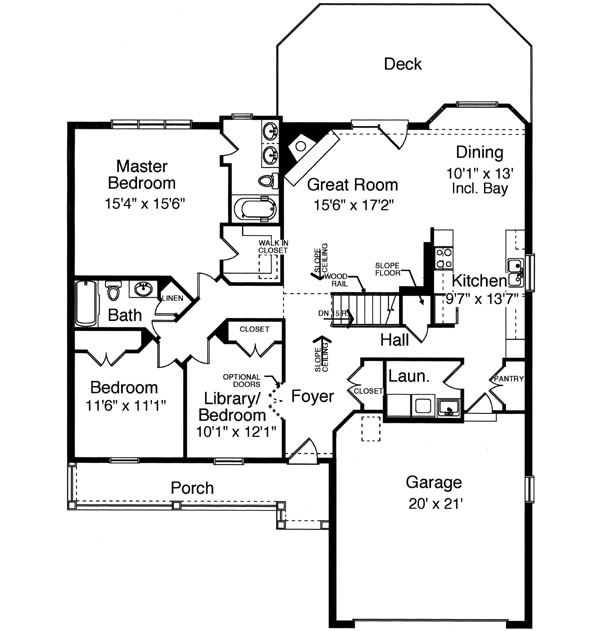Main Floor Plan: 23-143