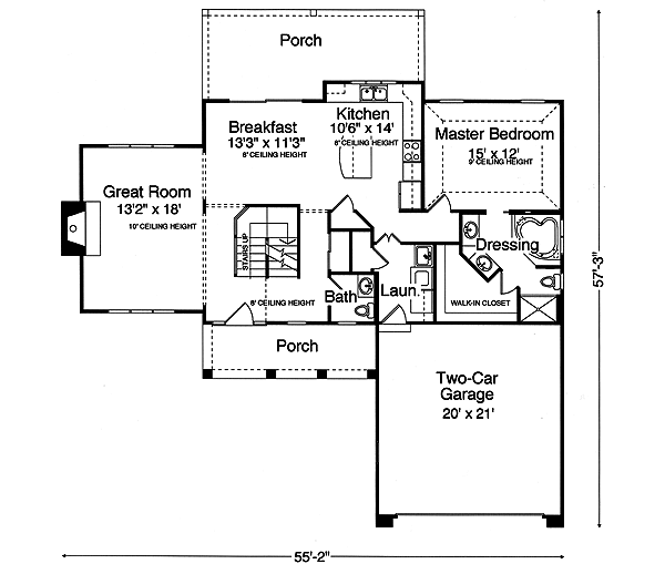 Main Floor Plan: 23-144
