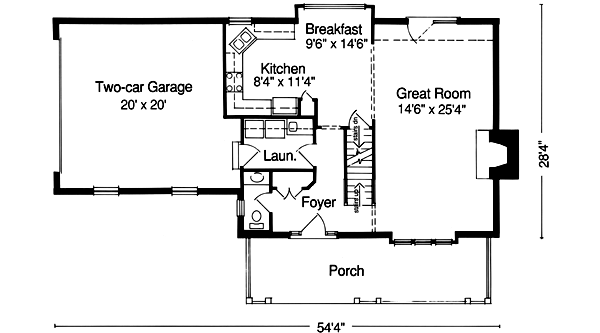 Main Floor Plan: 23-146