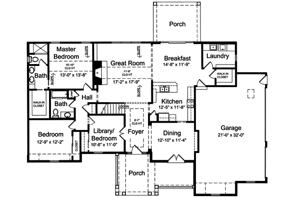 Main Floor Plan: 23-152