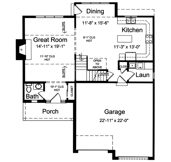 Main Floor Plan: 23-169