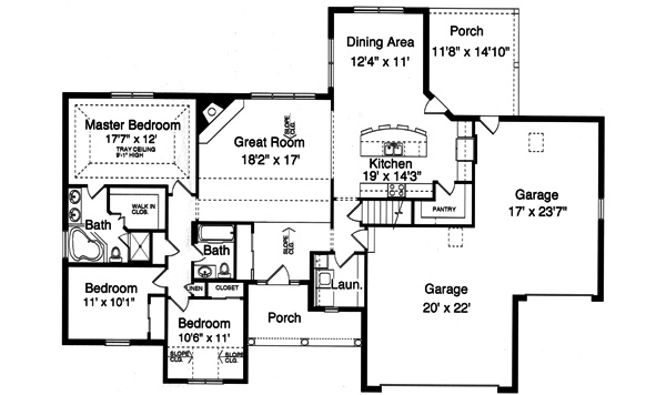 Main Floor Plan: 23-178