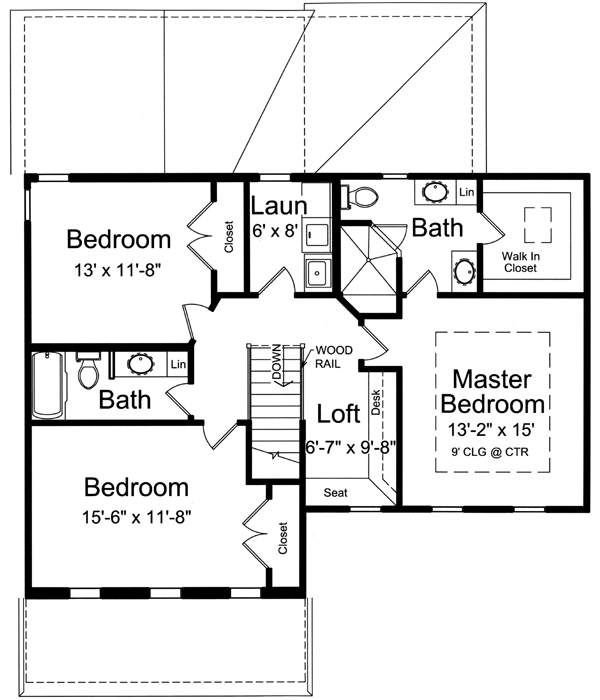 Upper/Second Floor Plan: 23-193