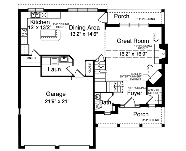 Main Floor Plan: 23-202
