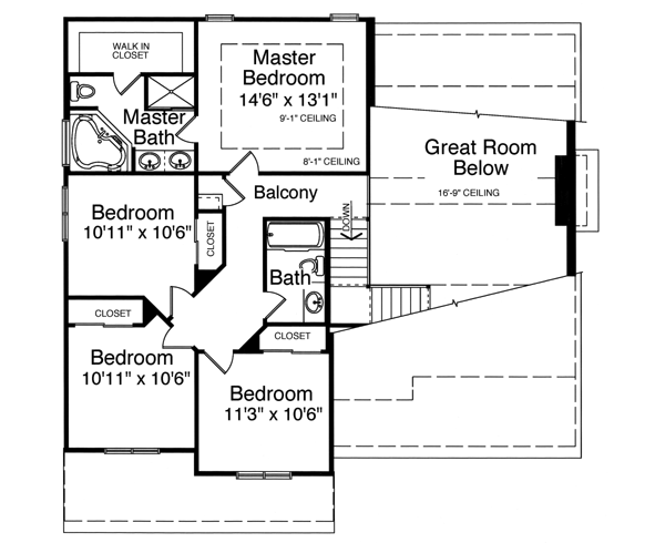 Upper/Second Floor Plan: 23-202