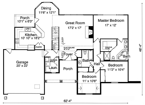 Main Floor Plan: 23-203