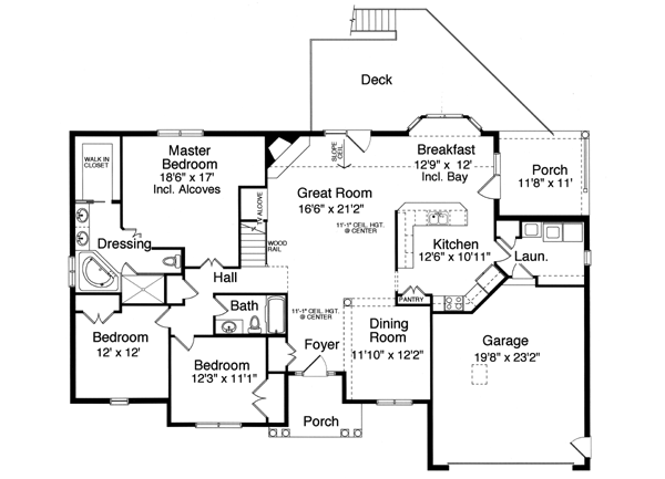 Main Floor Plan: 23-214