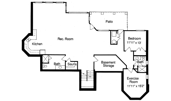 Lower Floor Plan: 23-219