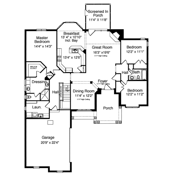 Main Floor Plan: 23-224