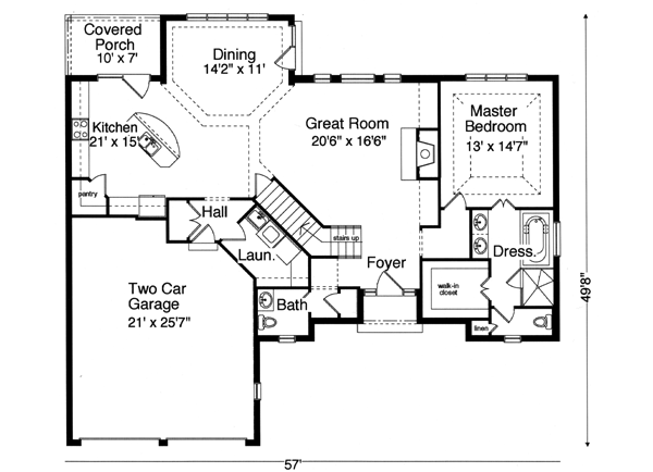 Main Floor Plan: 23-227