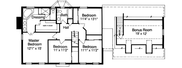 Upper/Second Floor Plan: 23-231