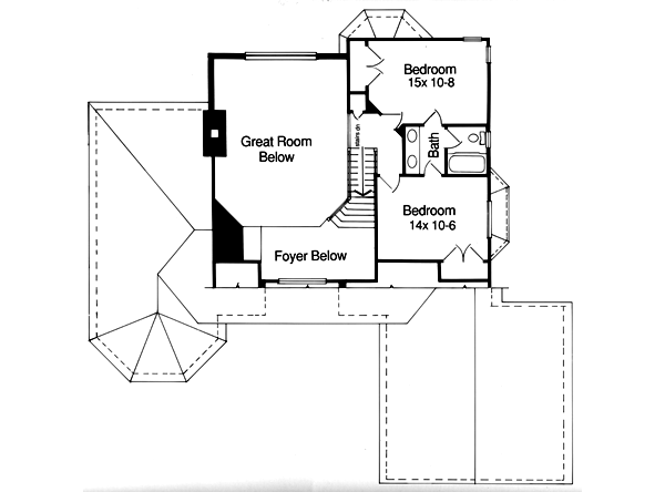 Upper/Second Floor Plan: 23-232