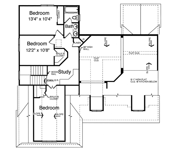 Upper/Second Floor Plan: 23-236