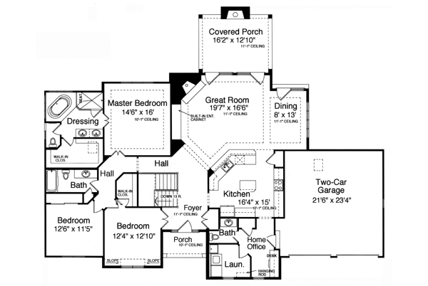 Main Floor Plan: 23-243