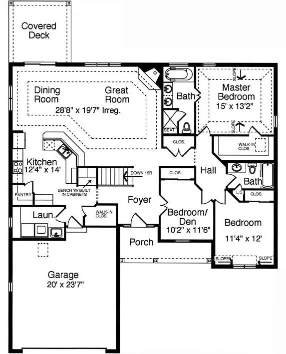 Main Floor Plan: 23-253