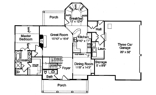 Main Floor Plan: 23-260