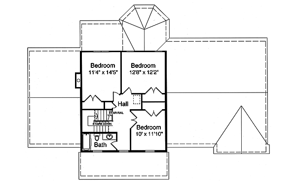 Upper/Second Floor Plan: 23-260