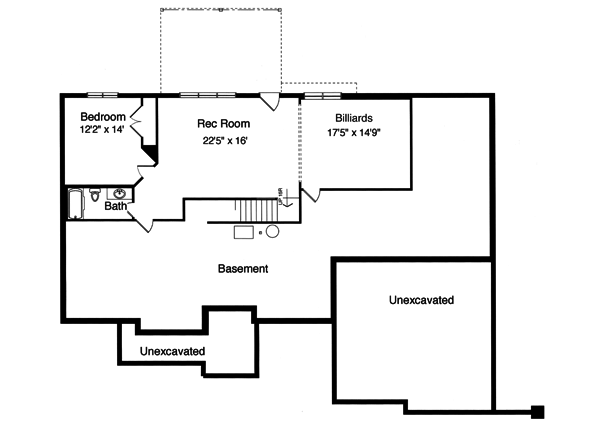 Lower Floor Plan: 23-265