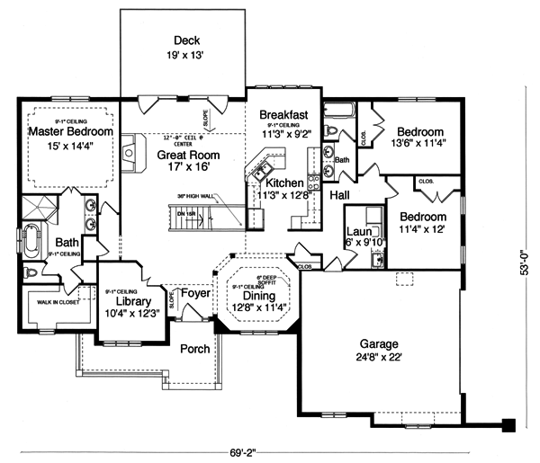 Main Floor Plan: 23-265