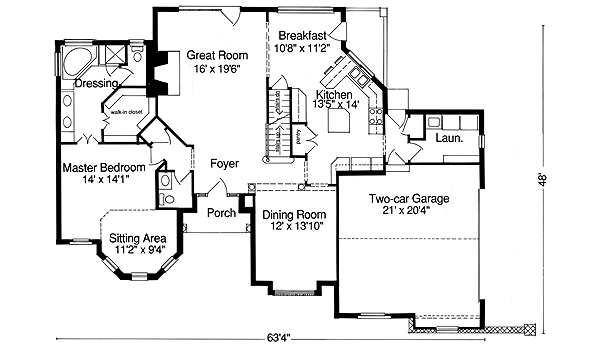 Main Floor Plan: 23-274