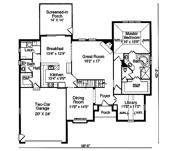 Main Floor Plan: 23-311